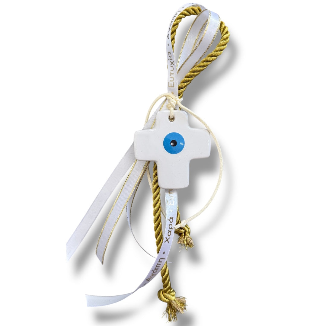 Mati Cross Ornament Gold