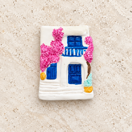 Greek House Magnet