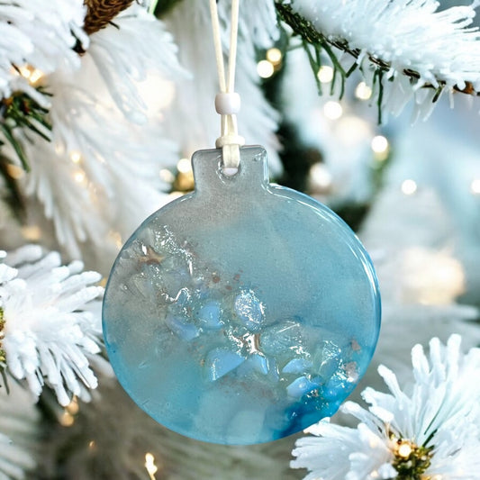 Blue Crystal Bauble