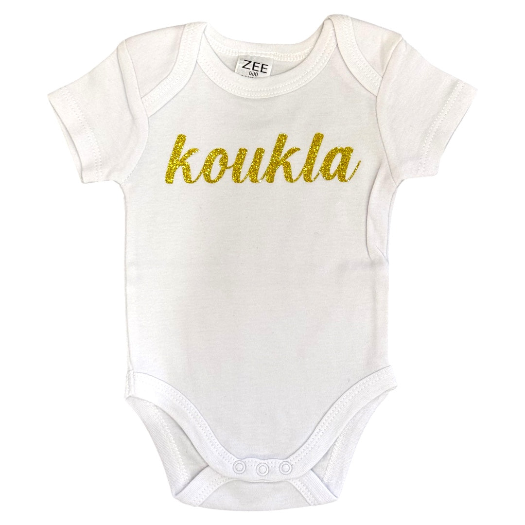 Koukla Baby Onesie Gold