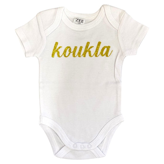 Koukla Baby Onesie Gold