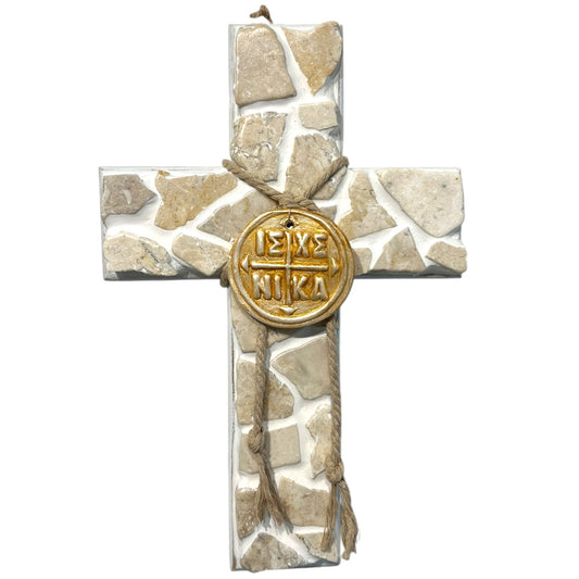 Nika Marble Chip Cross