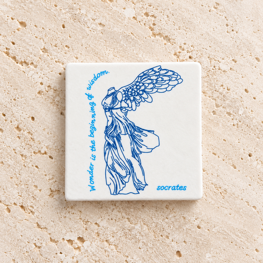 Socrates Marble Coaster