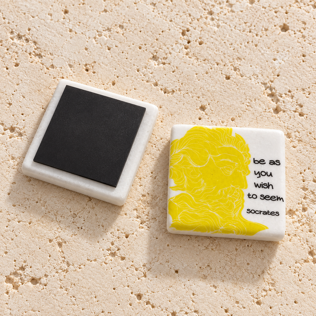 Socrates Marble Magnet