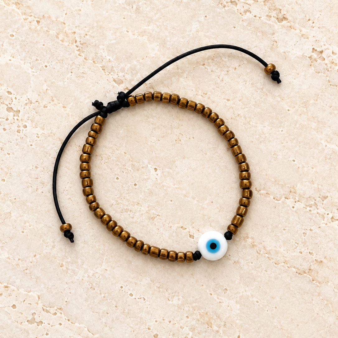 Evil Eye Beaded Bracelet