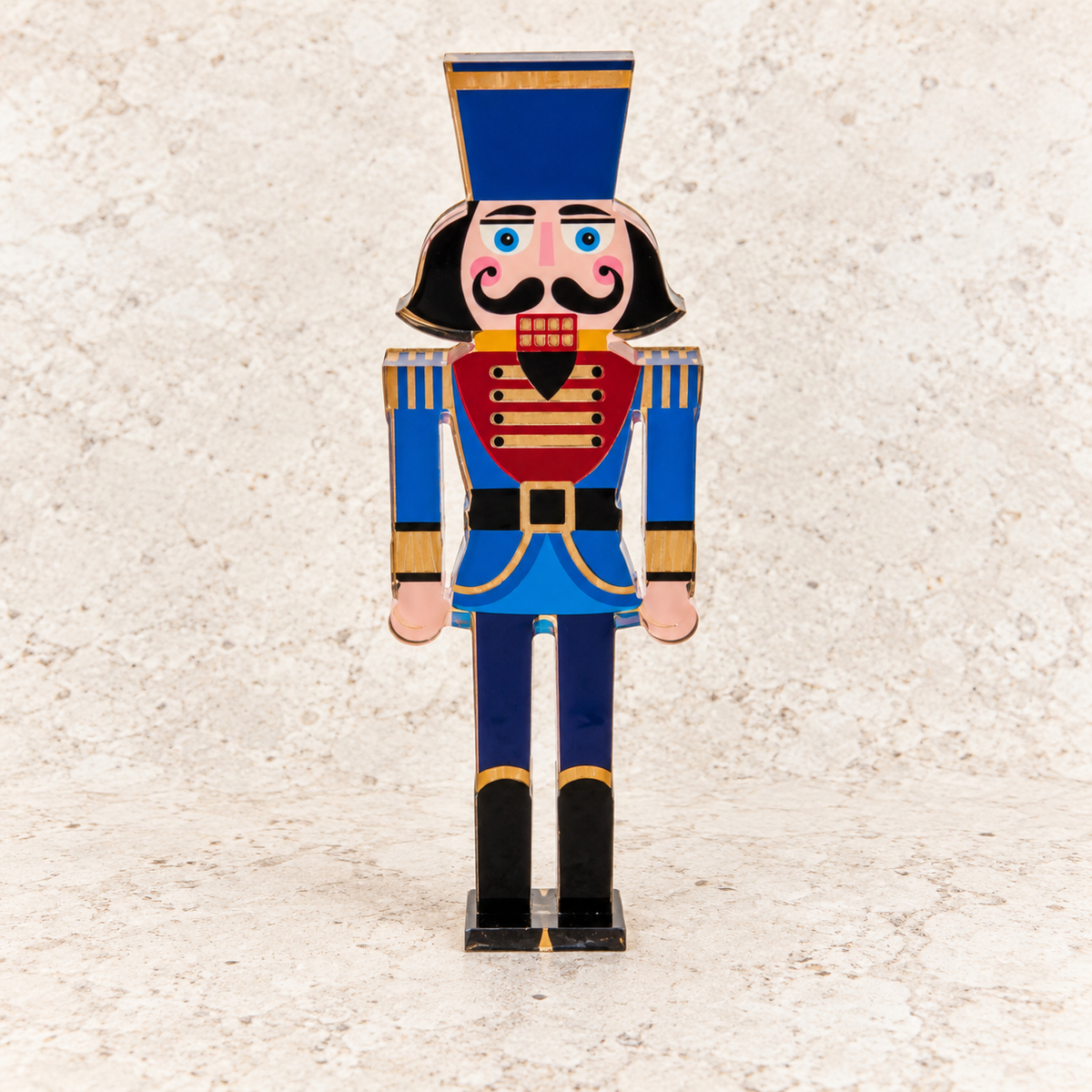 Mini Nutcracker Figurine Blue