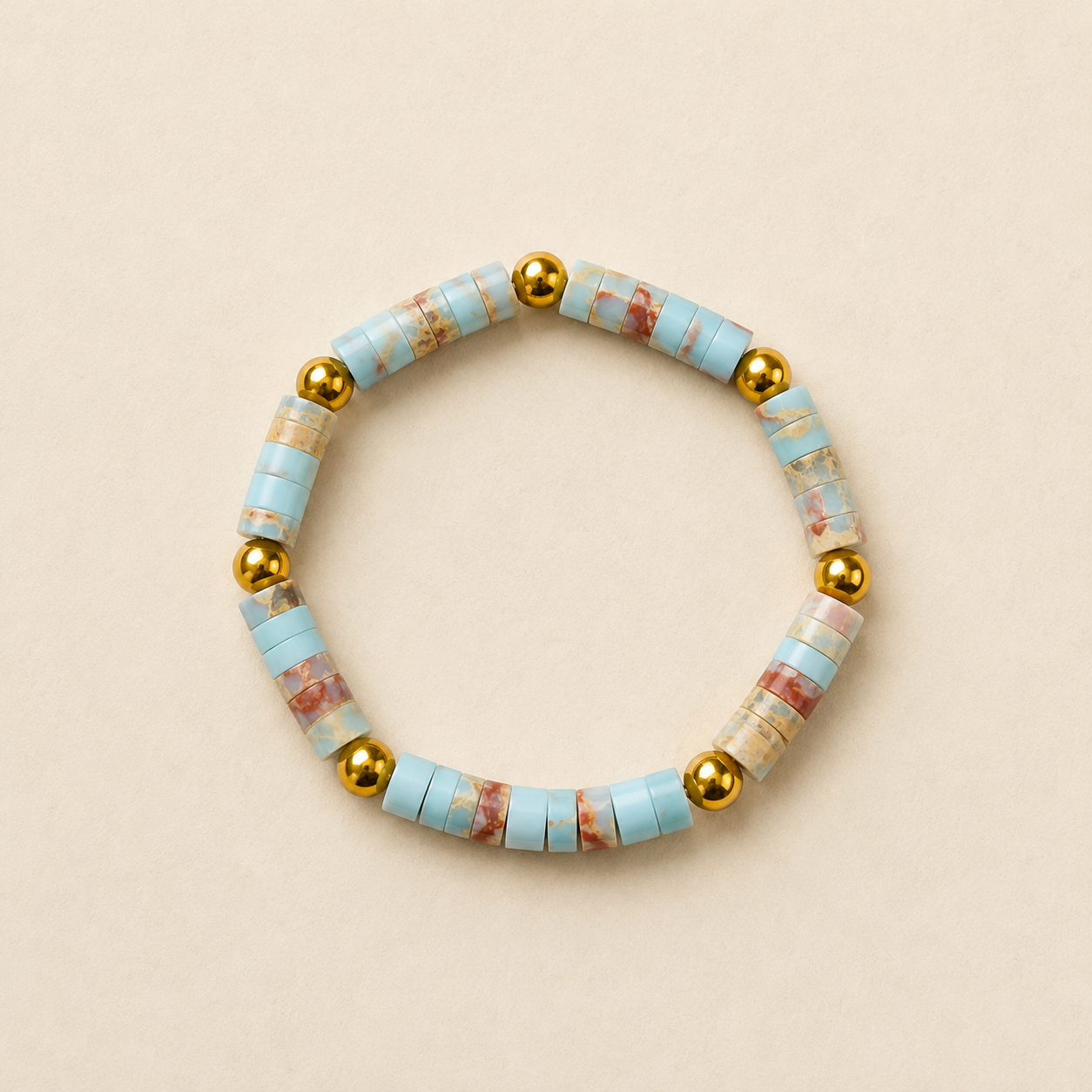 Gemstone Beaded Bracelet