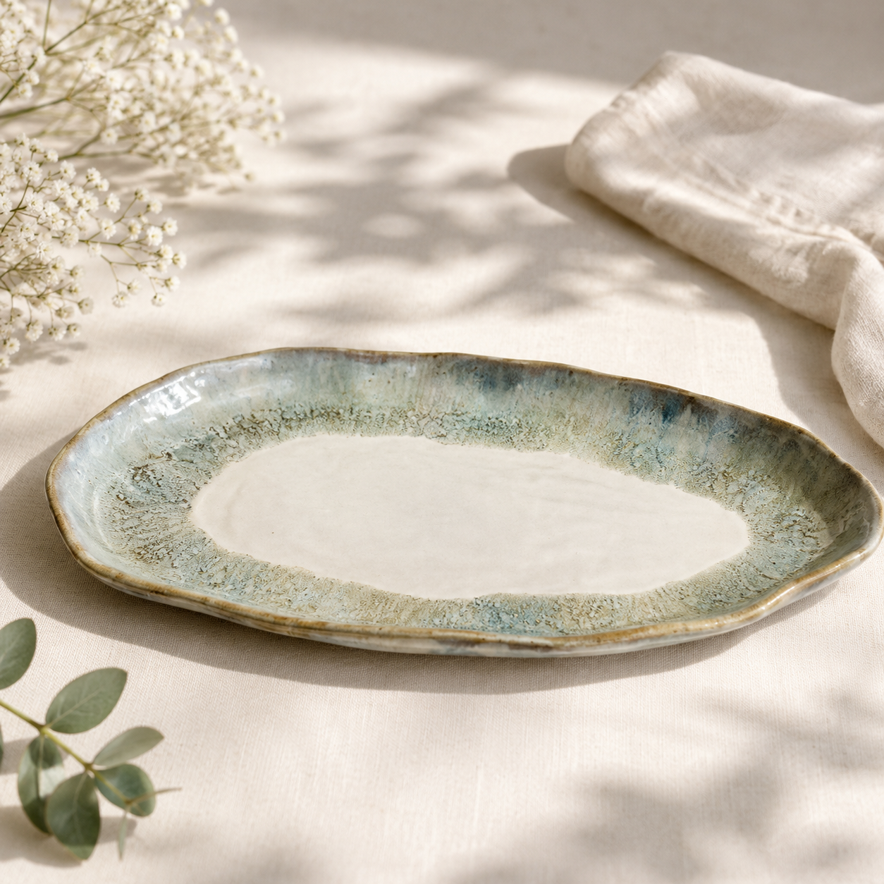 Ceramic Oval Platter
