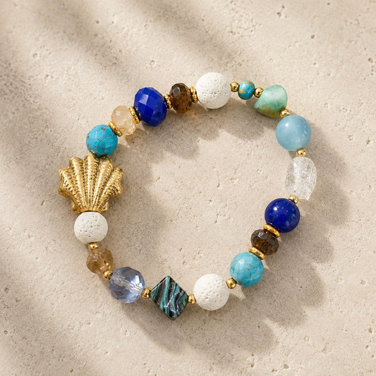 Seashell Beaded Bracelet