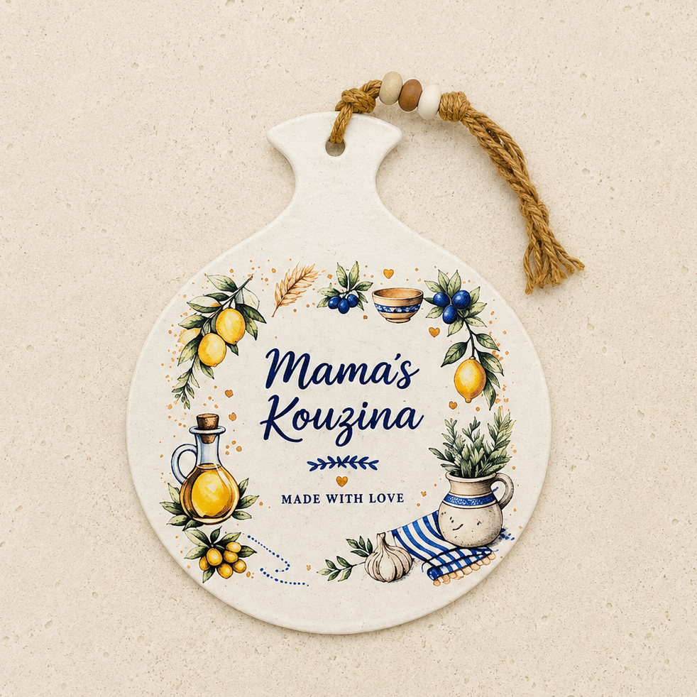 Mama’s Kouzina Ceramic Pot Holder