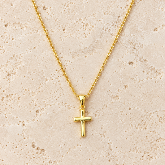 Gold Cross Necklace