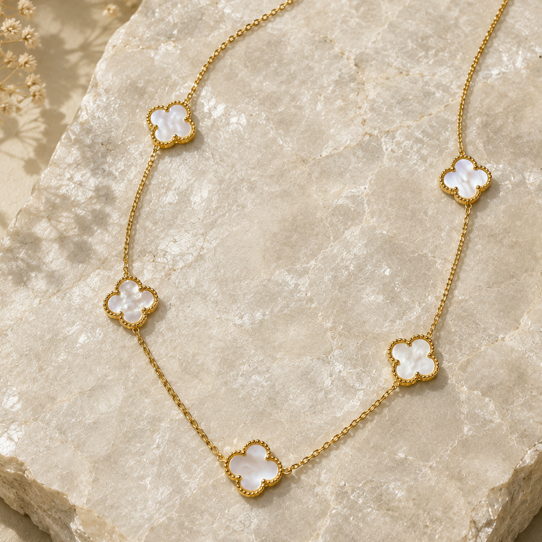Clover Gold Necklace