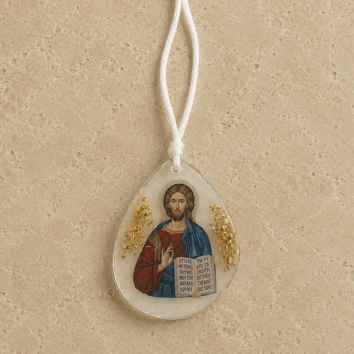 Jesus Resin Icon Ornament