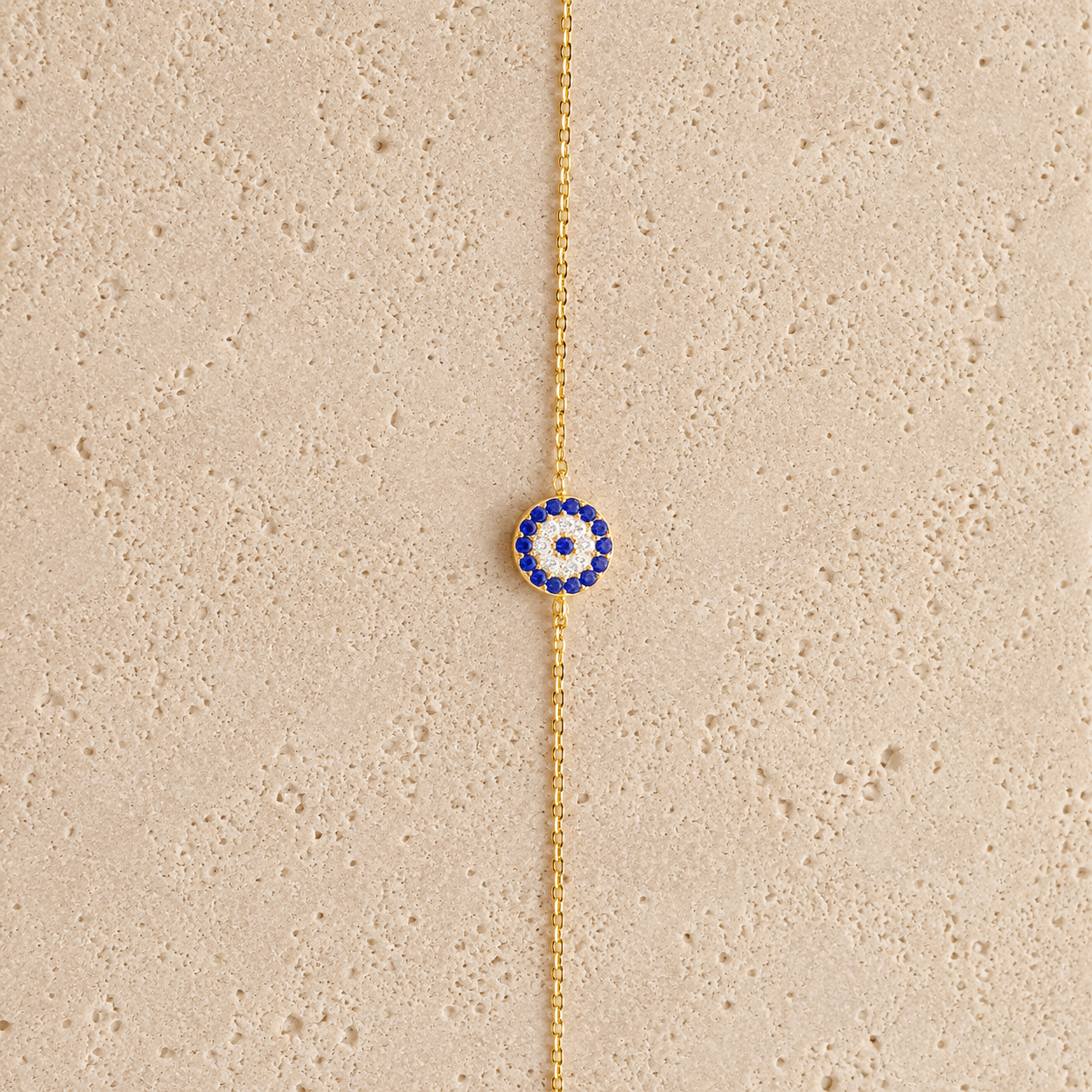 Evil Eye Gold Bracelet