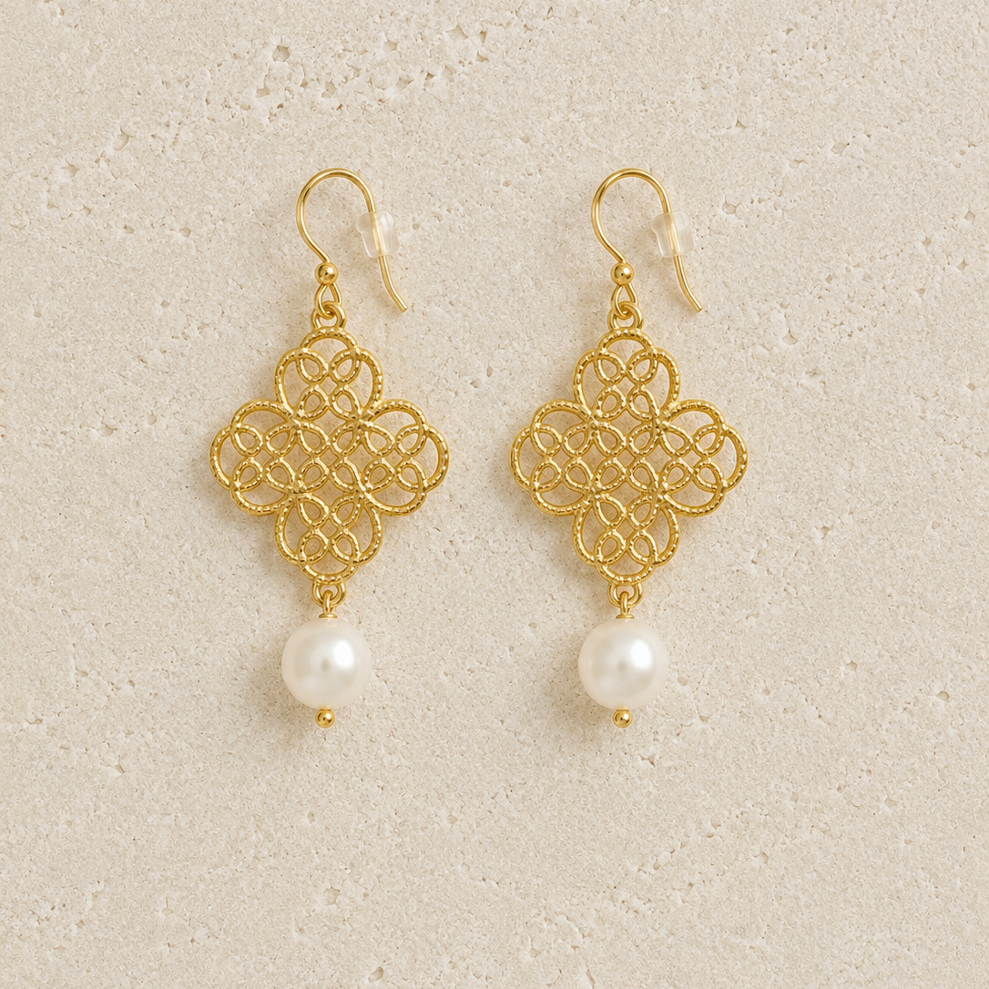 Fresh Water Pearl Earrings