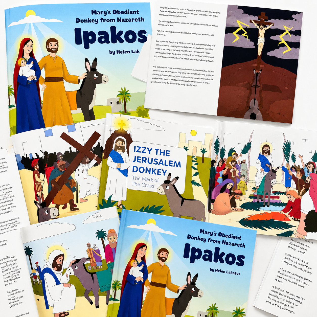 Izzy The Jerusalem Donkey Easter Edition Children’s Book