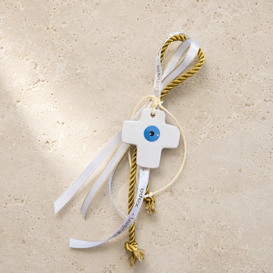 Mati Cross Ornament Gold