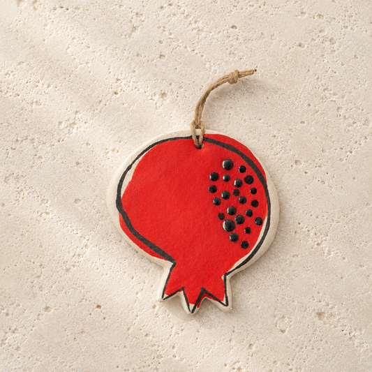 Ceramic Pomegranate Ornament