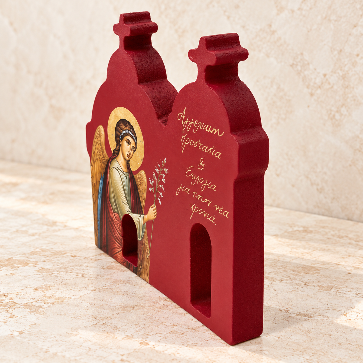 Wooden Church Archangel Gabriel Icon