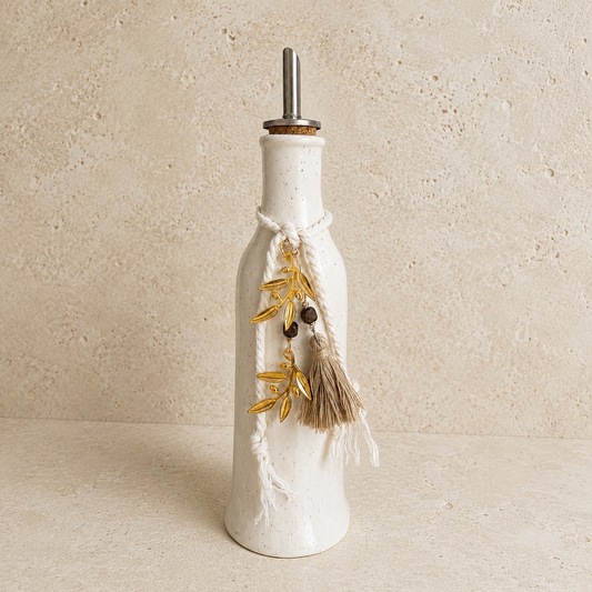 Ceramic Olive Oil Bottle