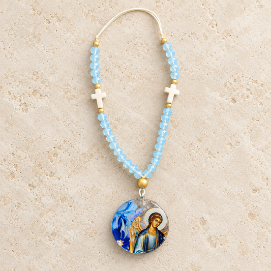 Archangel Gabriel Beaded Ornament