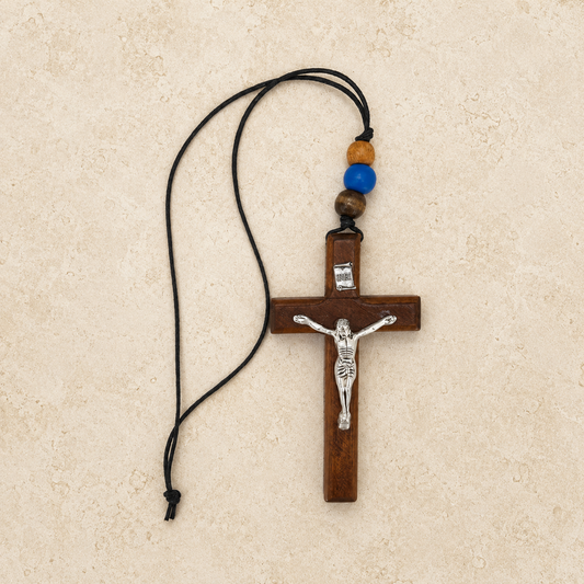 Wooden Cross Hanging Ornament