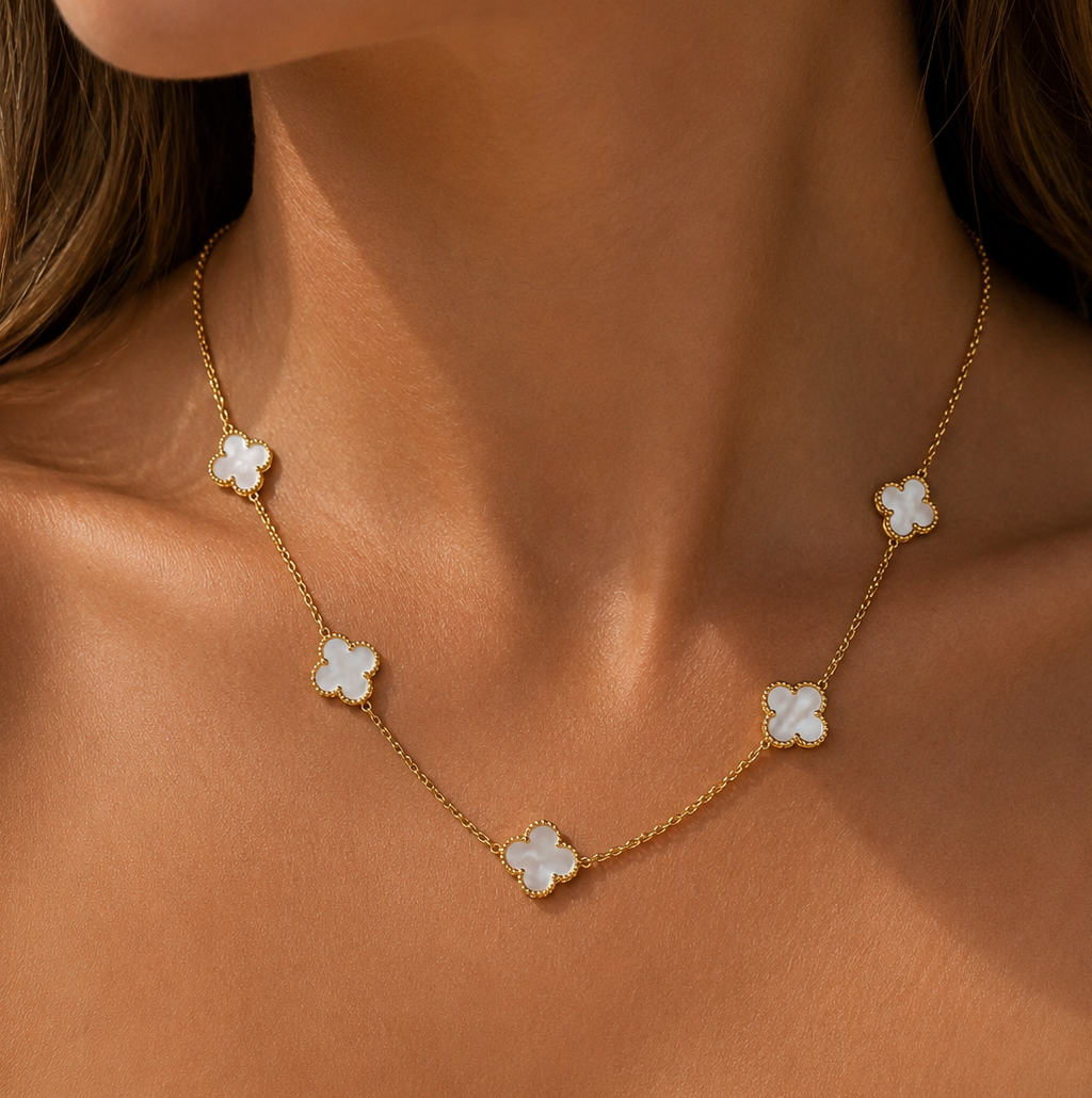 Clover Gold Necklace