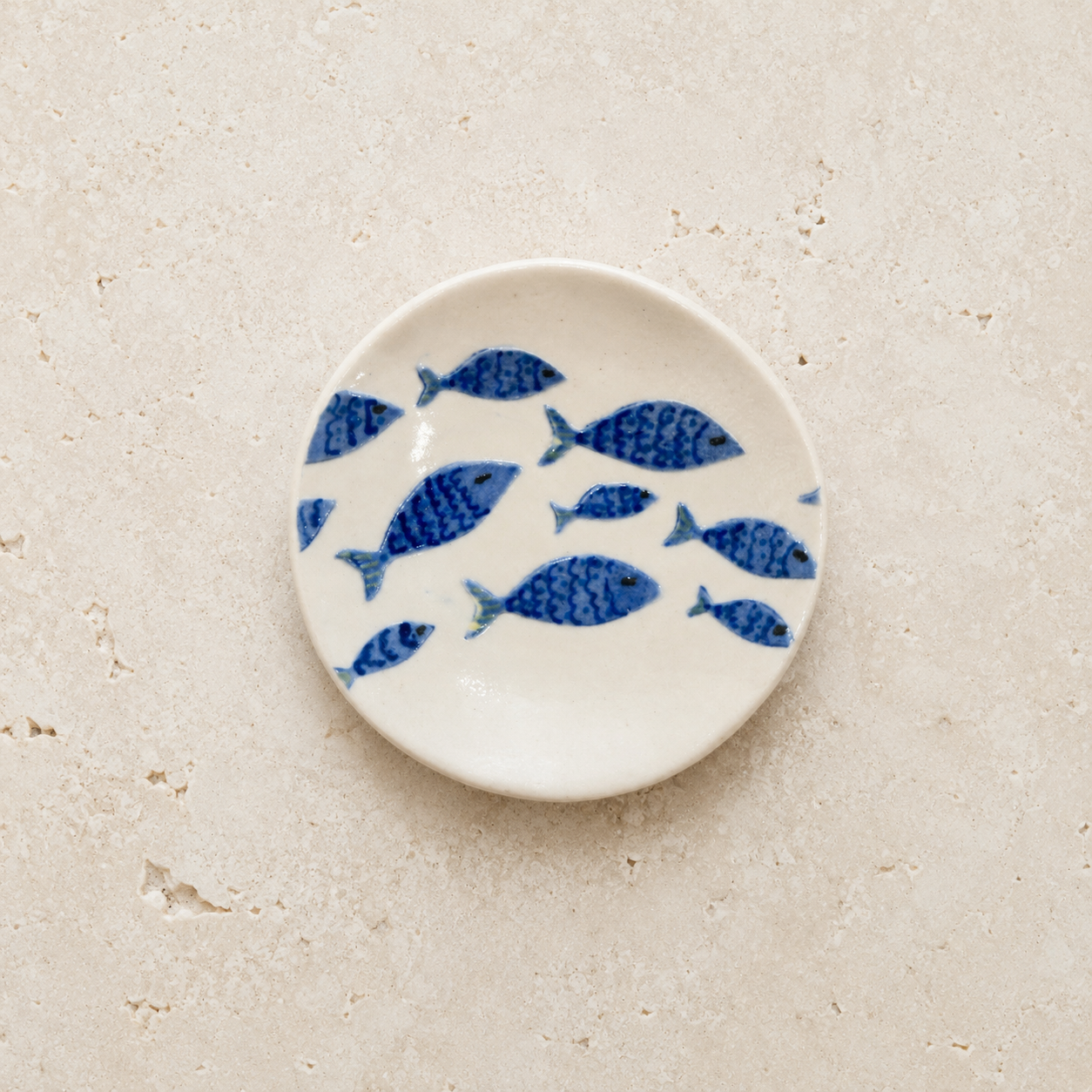 Handmade Ceramic Fish Trinket Dish