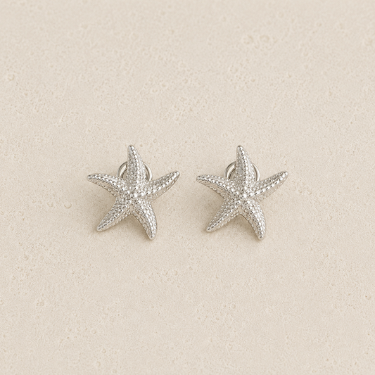 Starfish Stainless Steel Earrings