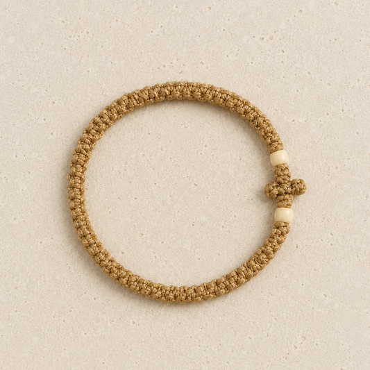 Komboskini Cream Bracelet