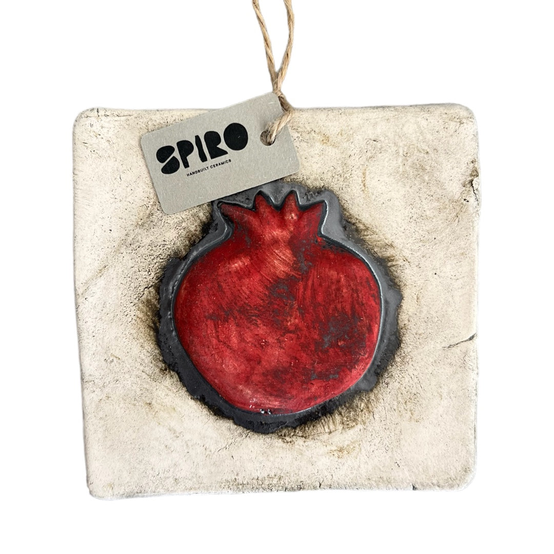 Stone Ceramic Pomegranate