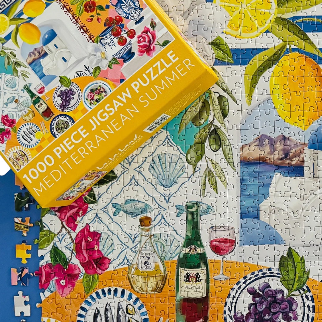 1000 Piece Jigsaw Puzzle Mediterranean Summer