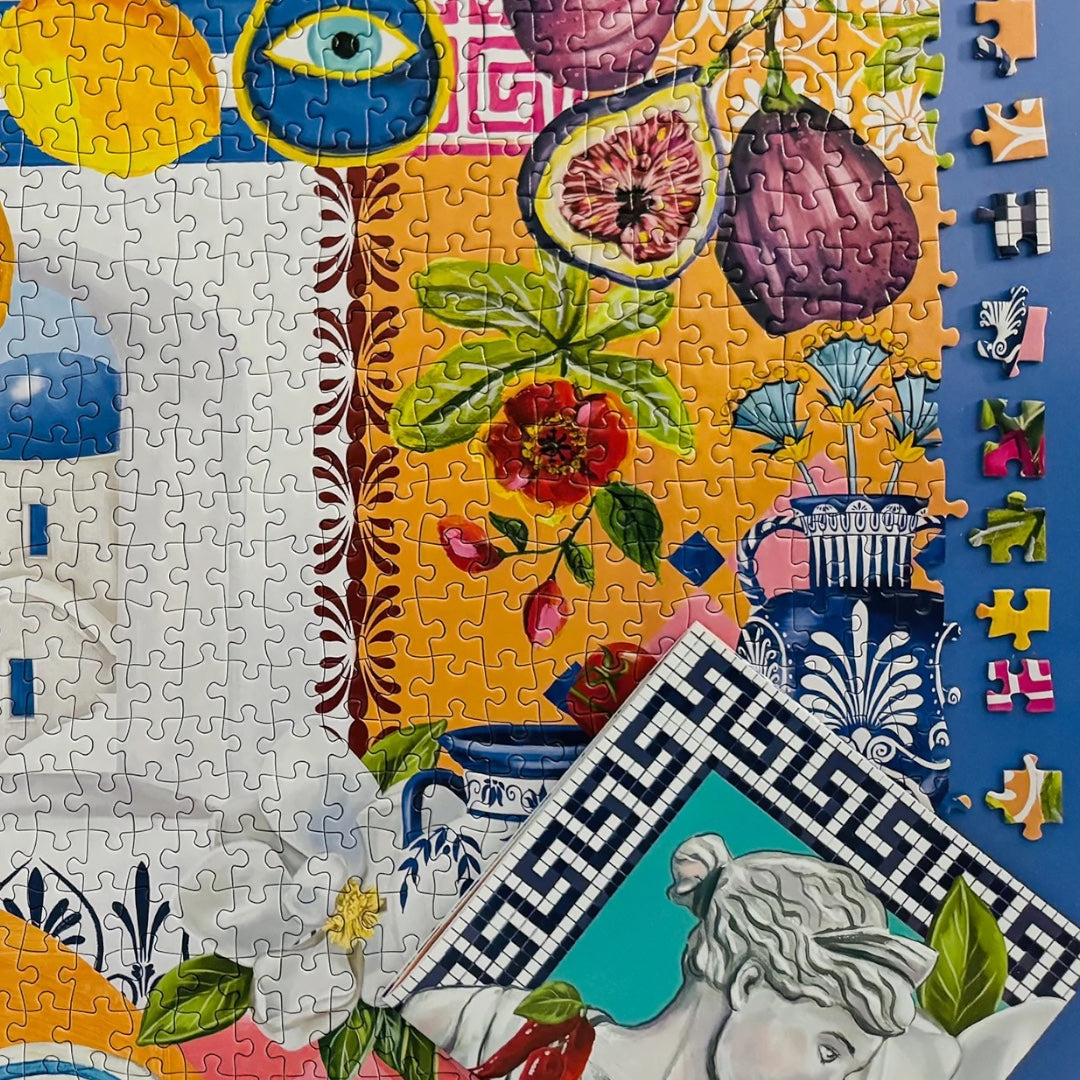 1000 Piece Jigsaw Puzzle Mediterranean Summer