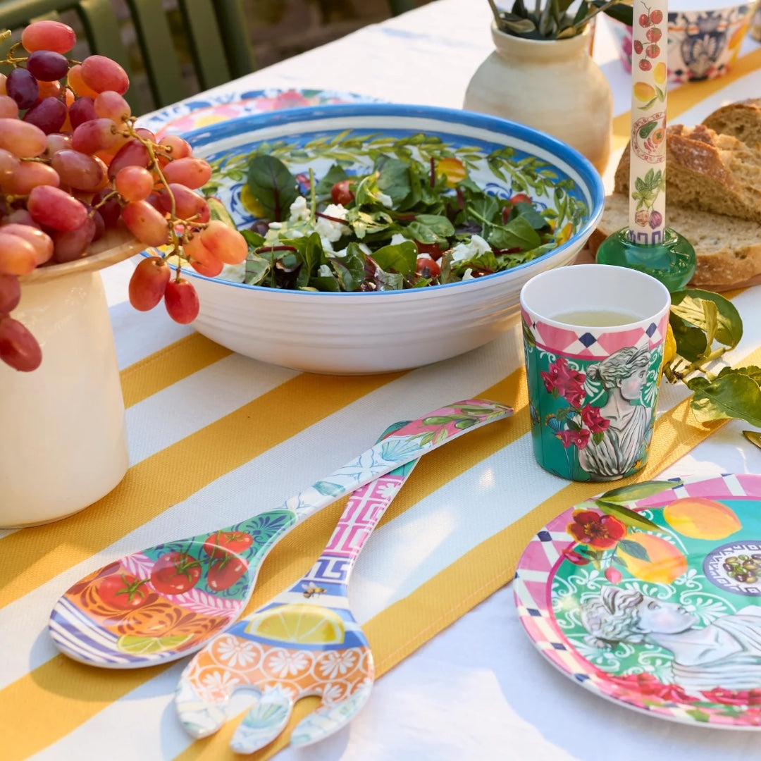 Salad Servers Mediterranean Summee