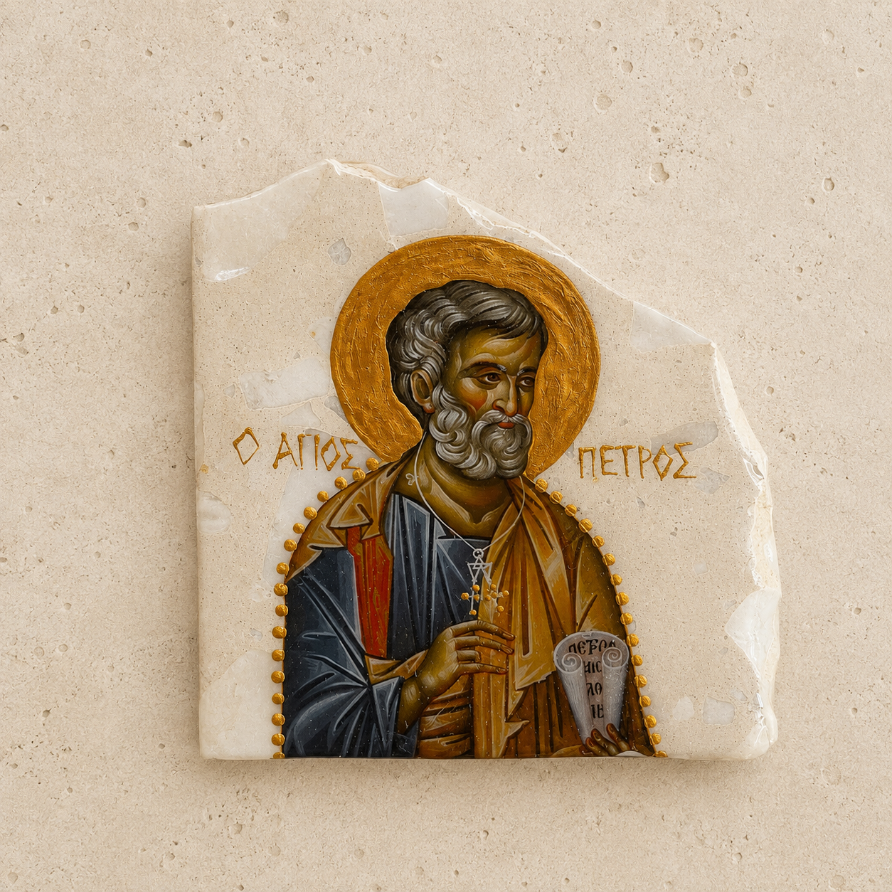 Saint Petros Terrazzo Icon