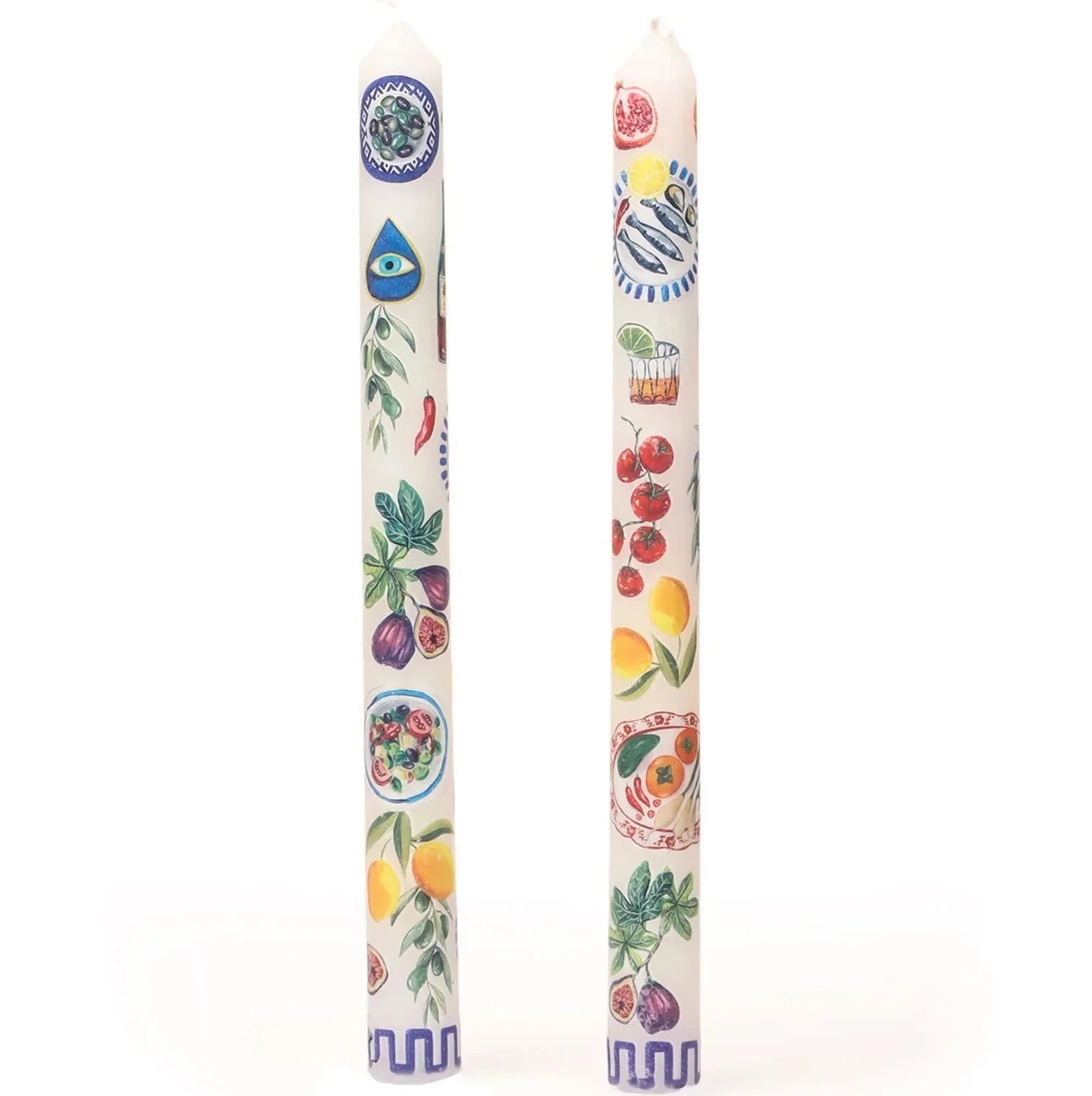 Taper Candle Set Mediterranean Summer