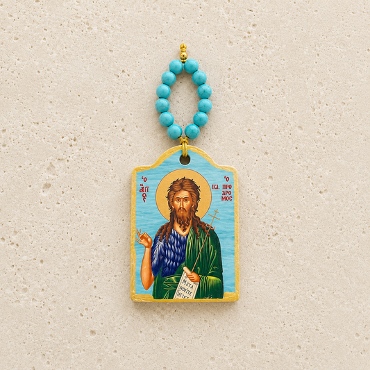 Saint John Ceramic Icon