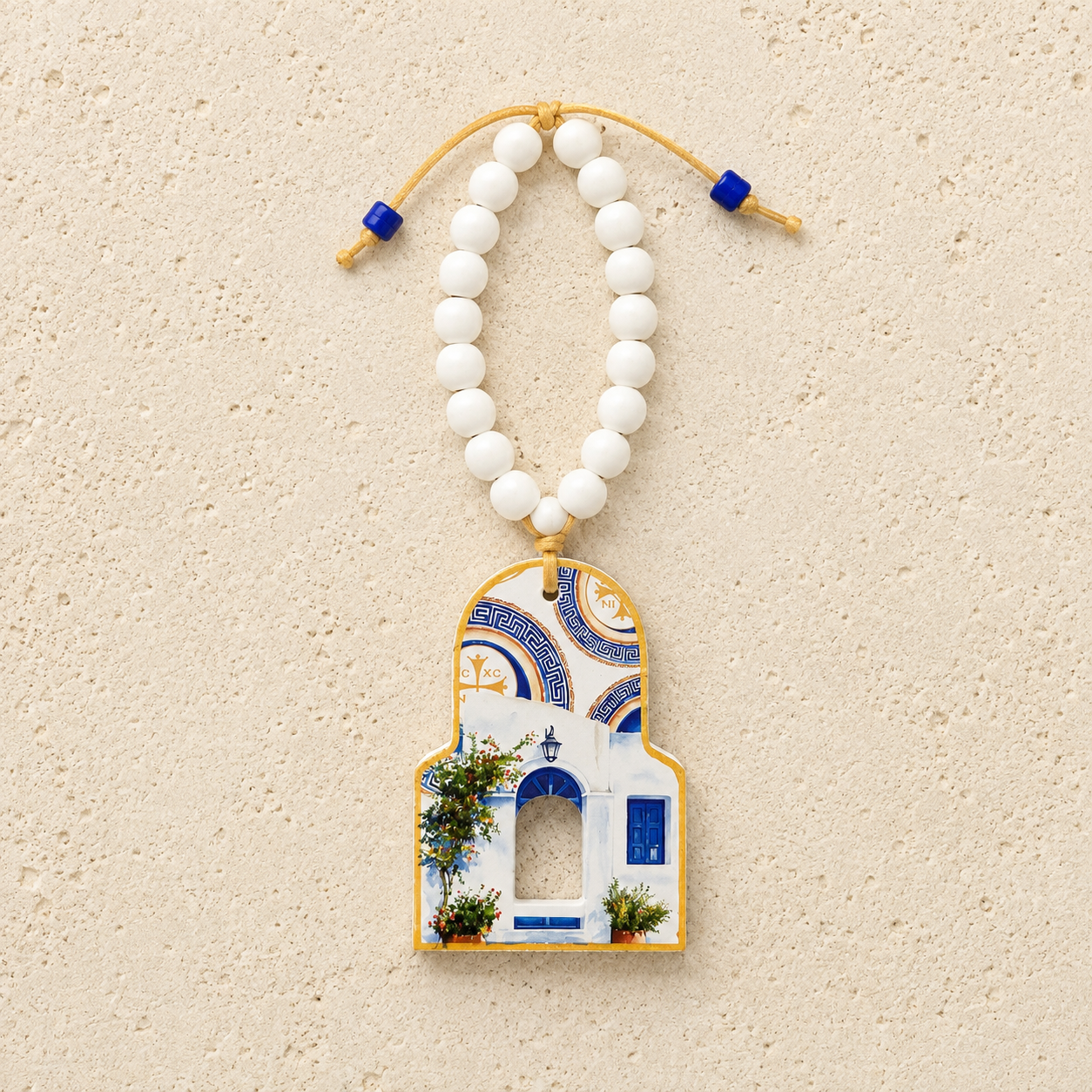 Ceramic Church Ornament