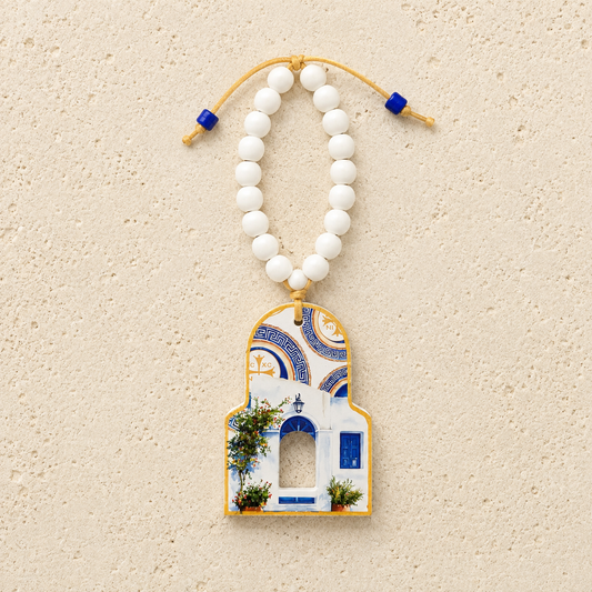 Ceramic Church Ornament