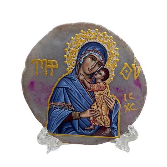 Mary and Jesus icon