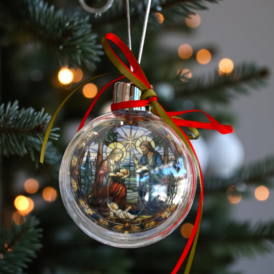 Nativity Christmas Bauble