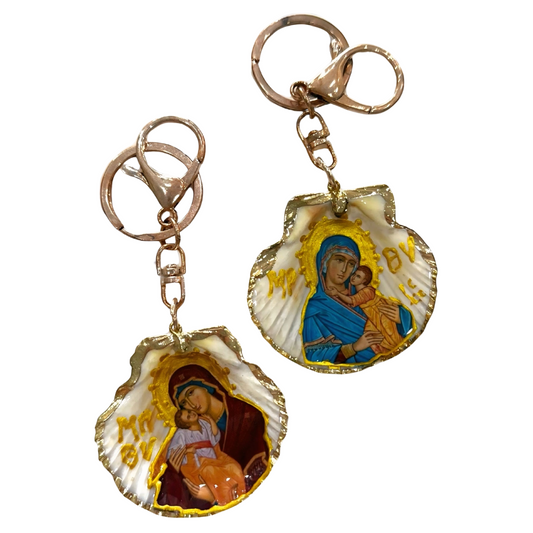 Shell icon keyring