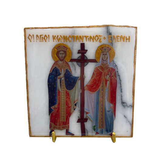 St Constantine and St Eleni Icons