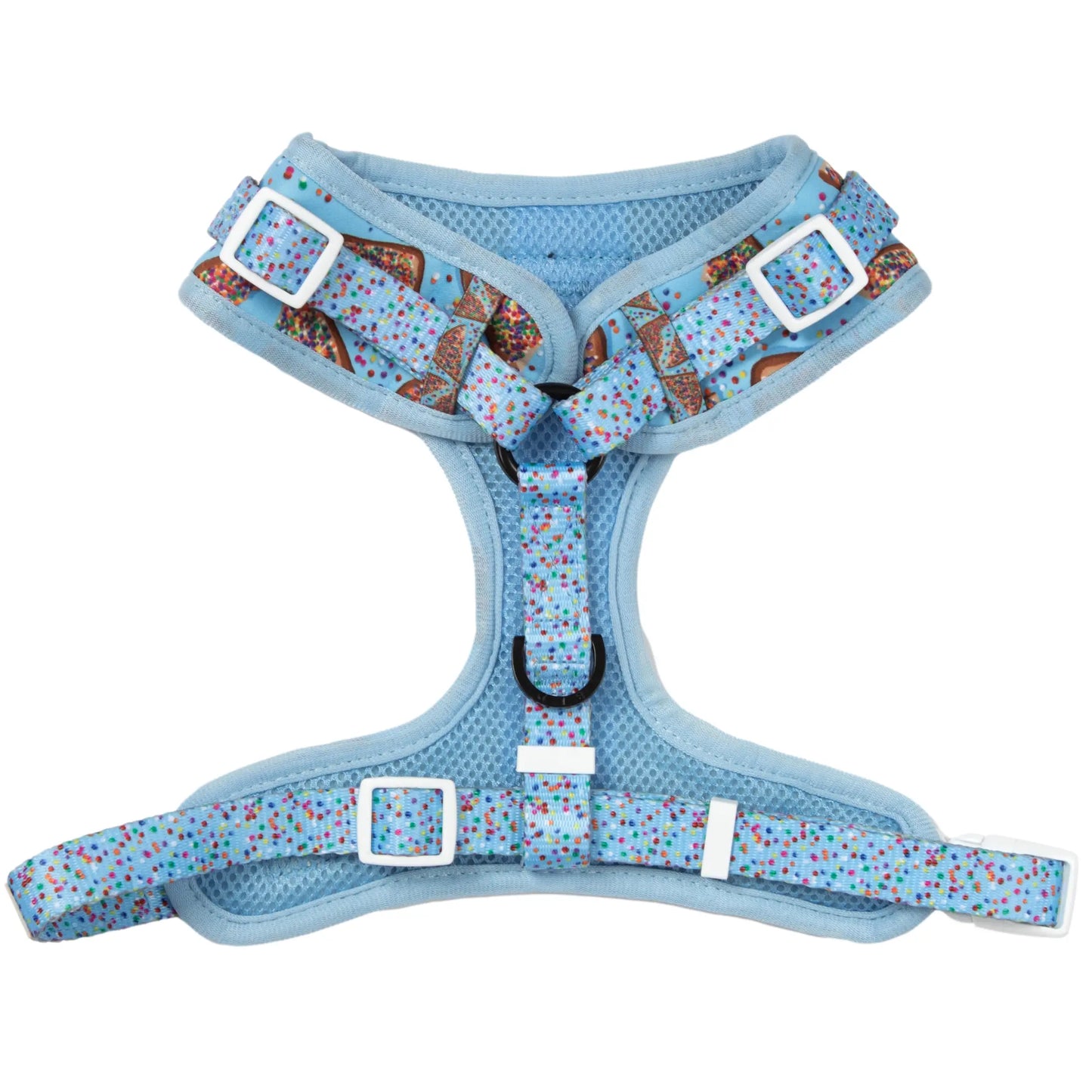 Adjustable Dog Harness - Blue Fairy Bread