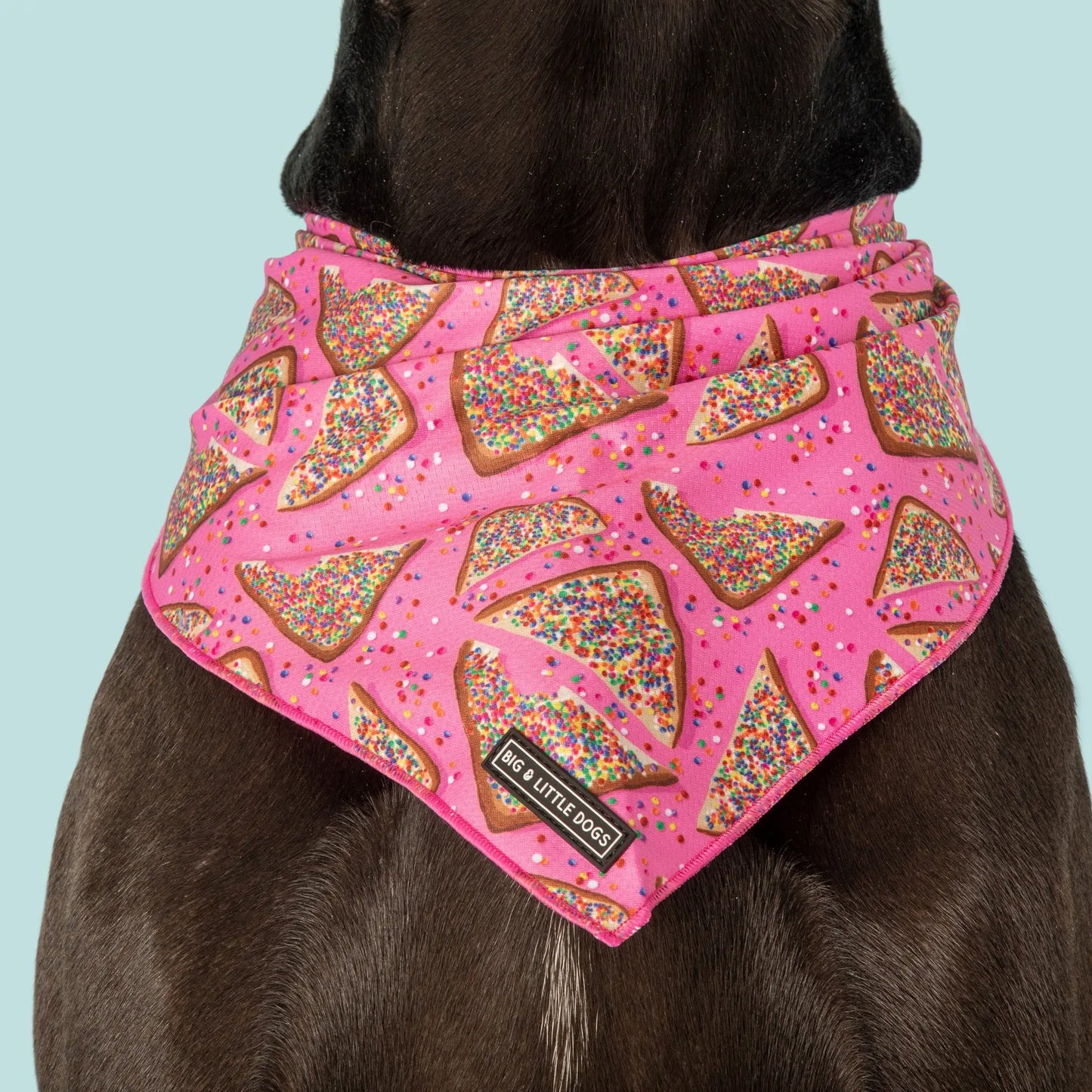 Dog Bandana - Pink Fairy Bread