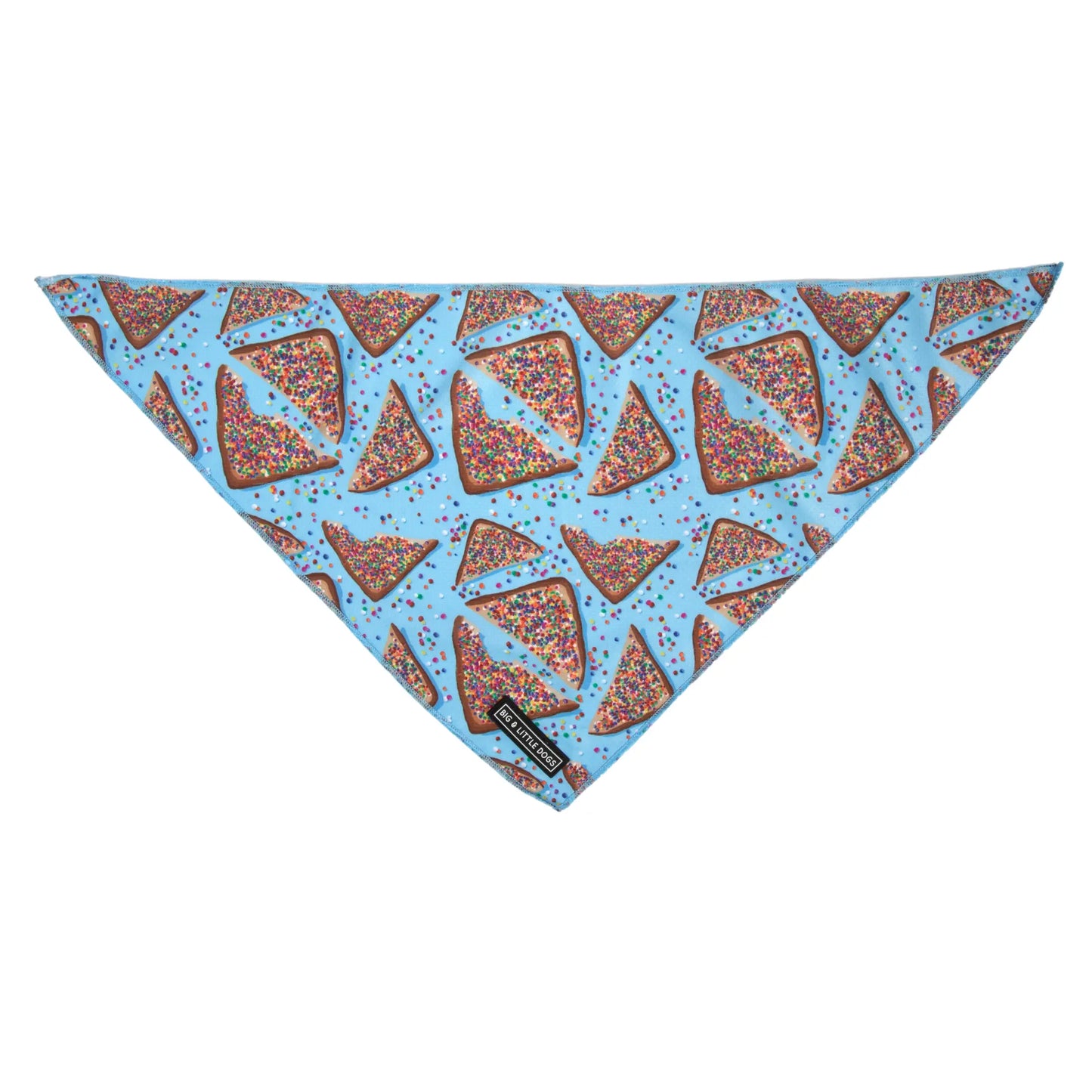 Dog Bandana - Blue Fairy Bread