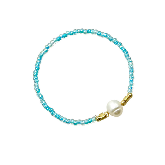 Milla Beaded Freshwater Pearl Bracelet