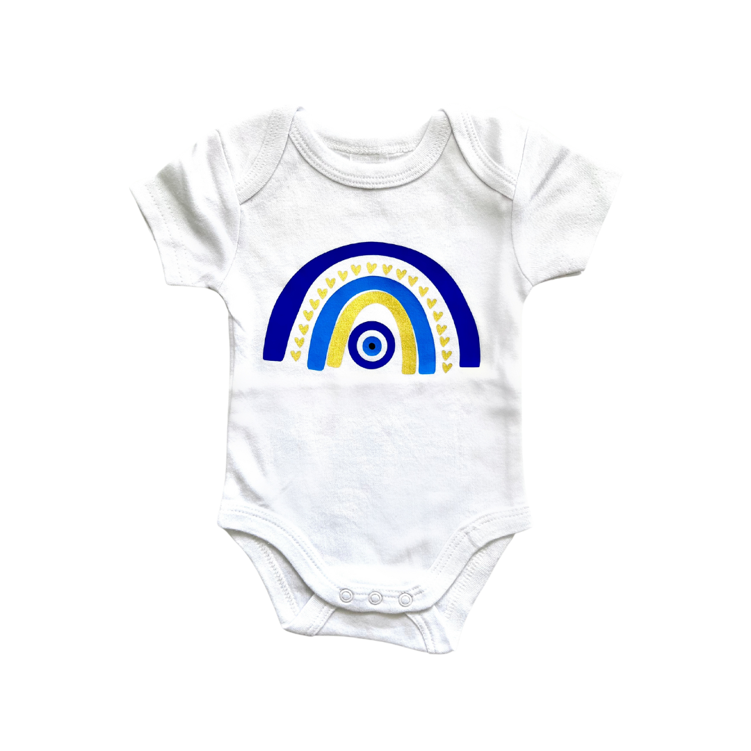 Rainbow Short Sleeve Onesie