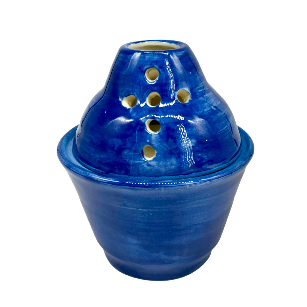 Handmade Ceramic Kandilli - Blue