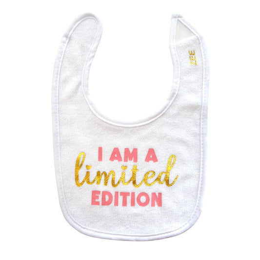 I Am A Limited Edition Bib - Pink